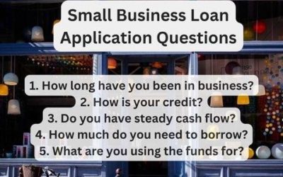 5 Common Questions that may be asked during a Small Business Loan Application